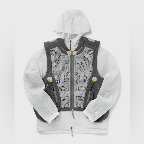 Nike ISPA Metamorph Full Zip Up Vest & Jacket FJ7242-025 size XXS 2XS